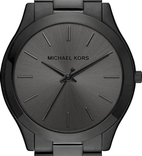 michael kors access slim runway black tone hybrid smartwatch review|Michael Kors watch mk8507.